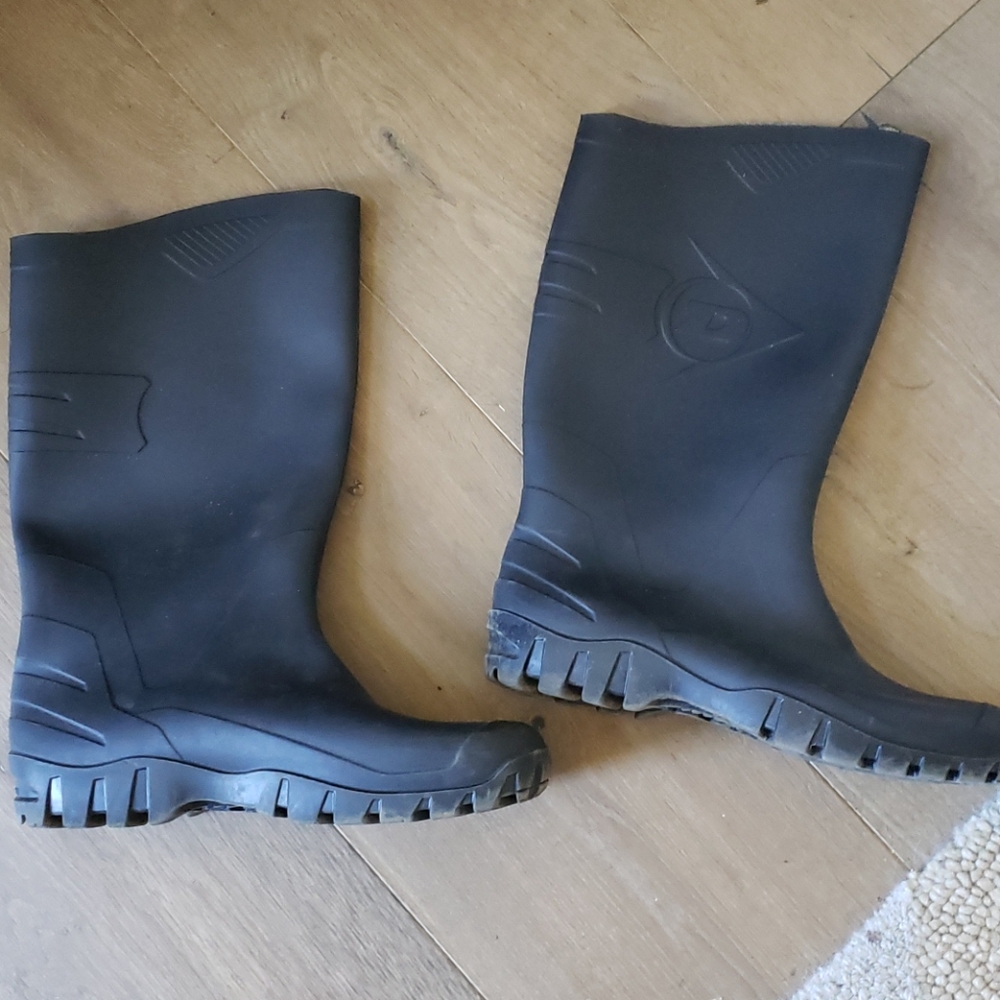 Rain or garden boots. Used once.